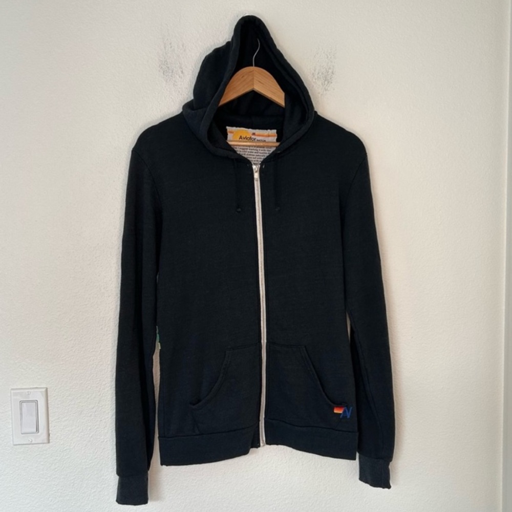 Aviator Nation Modern X Stripe Hoodie (Super Rare Colorway) - Picture 3 of 10